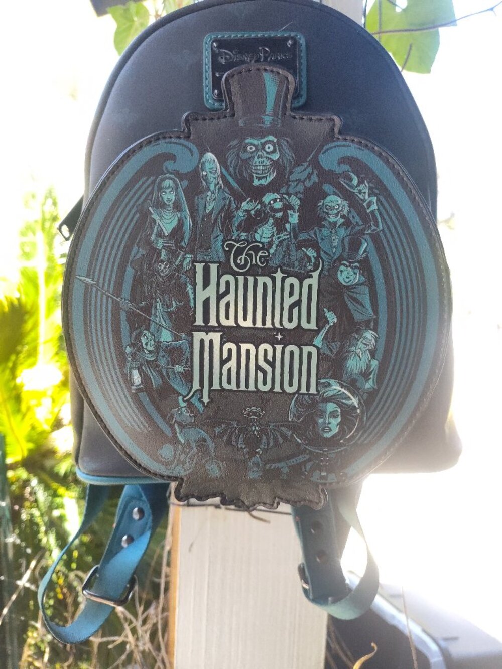Disney Parks Loungefly Haunted Mansion Mini Backpack NWT Glow